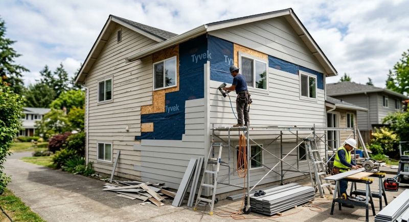 Cement Siding Installation in Boston, MA