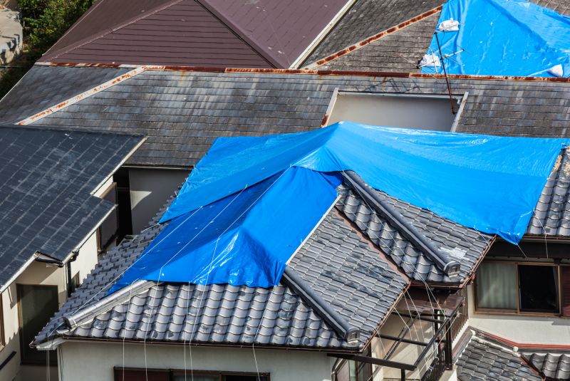 Temporary Roof Tarping